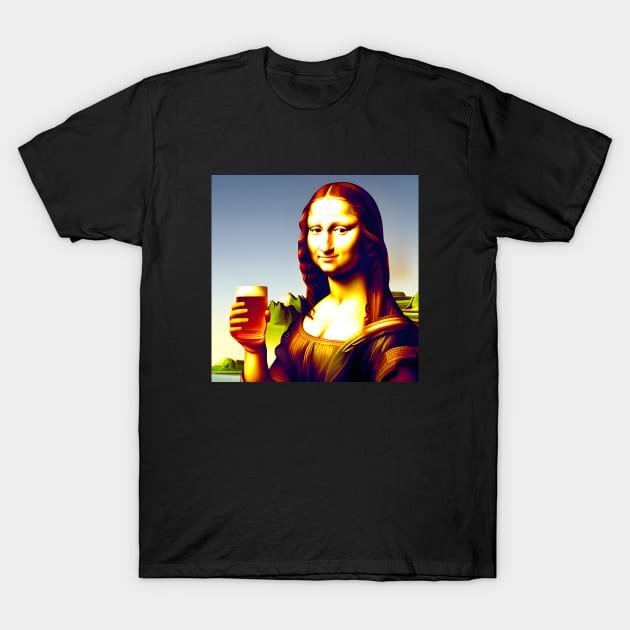 Monalisa Meme T-Shirt by BeerShirtly01